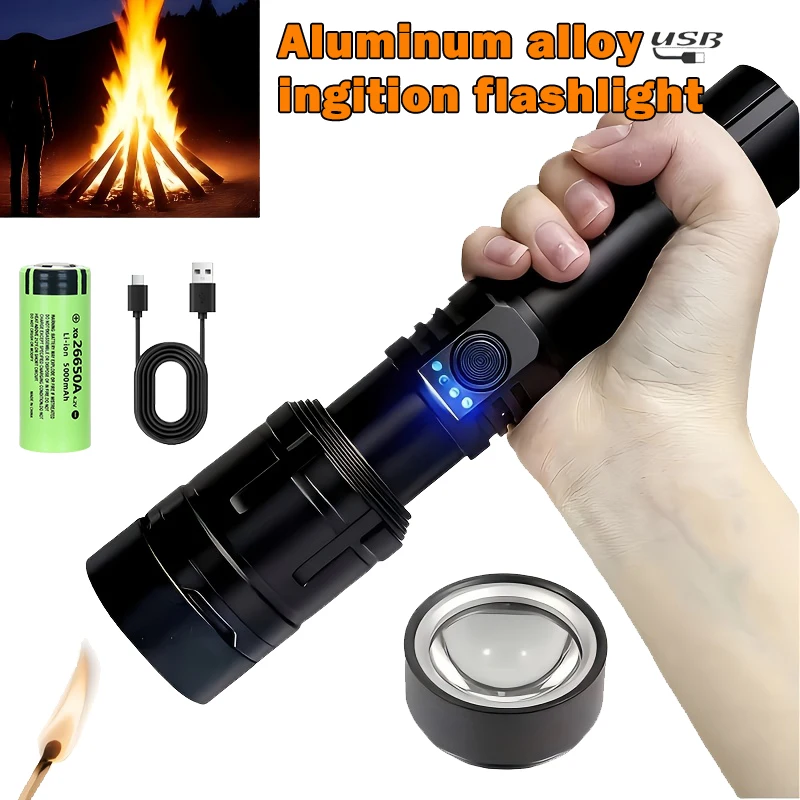 Outdoor Adventure Trips - Ultra krachtige zaklamp Concentraterende ontsteking Zaklamp