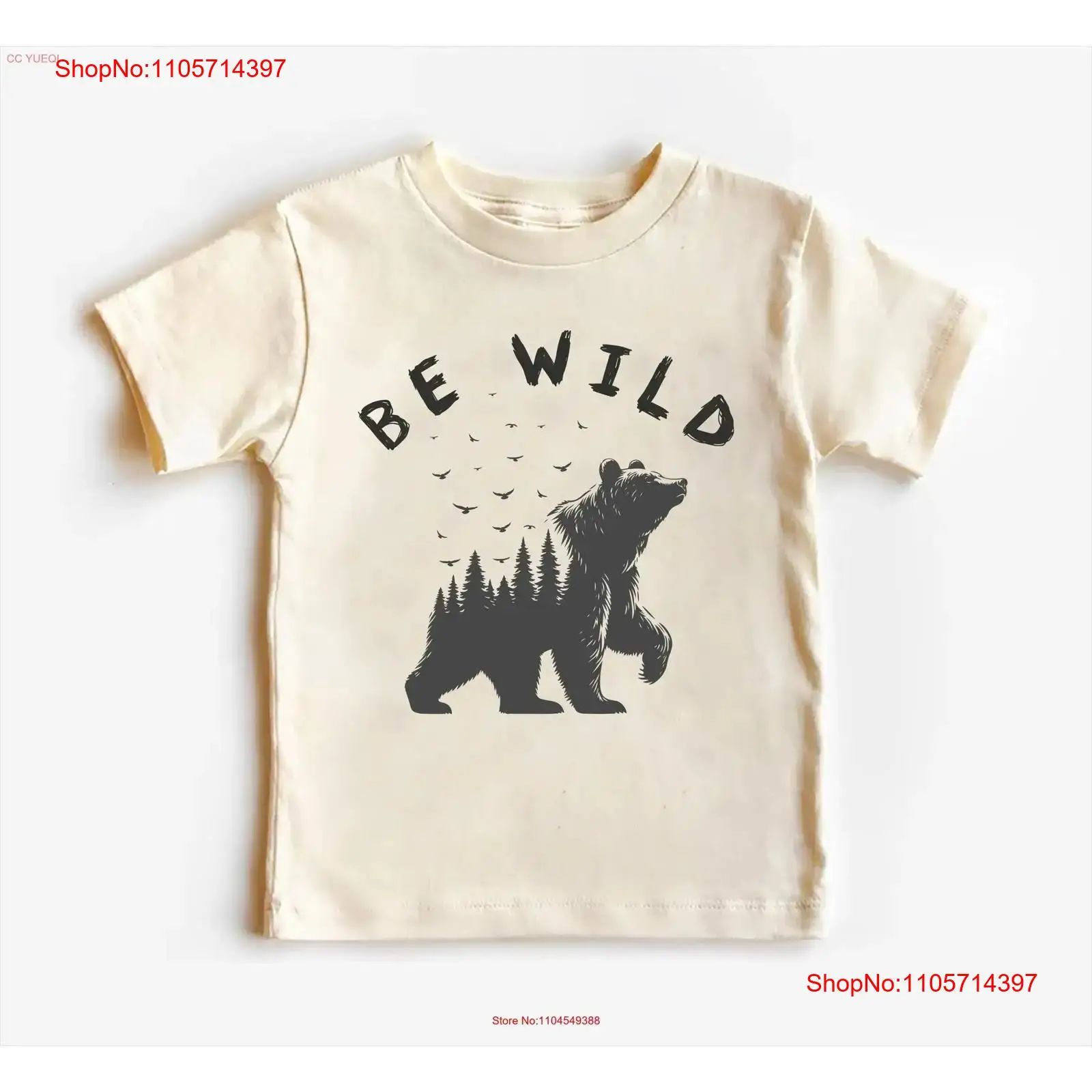 Outdoor Adventure Outfit - Be Wild Baby T-shirt Romper Peuter