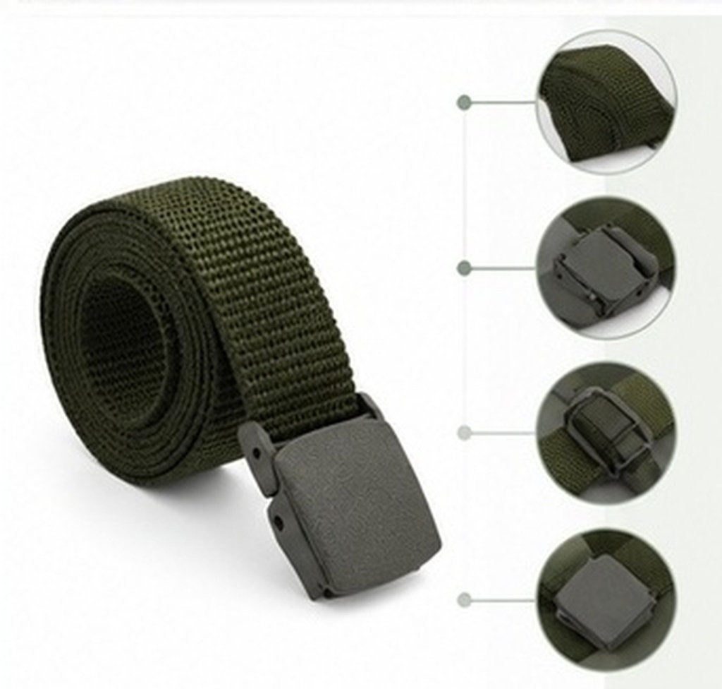 Outdoor Adventure Sports - Verstelbare nylon tactische riem voor heren