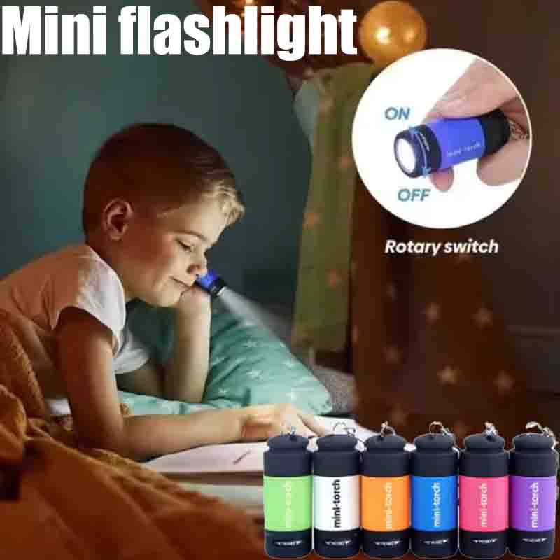 Outdoor Adventure Trips - USB oplaadbare camping mini-zaklamp Sterk licht