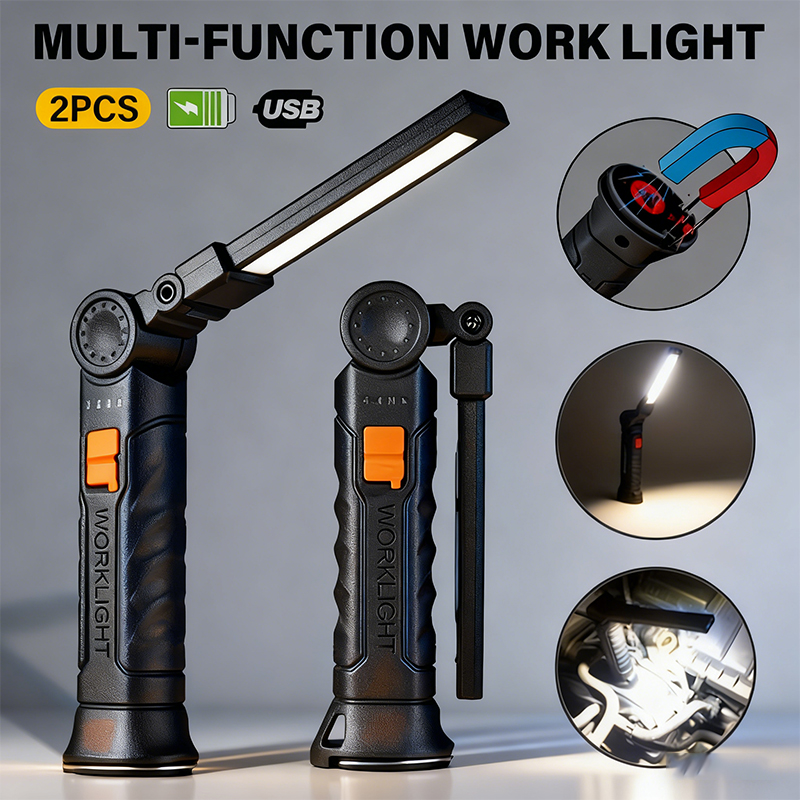 Draagbare COB LED-zaklamp USB  - Outdoor Adventure Trips recensie en prijs