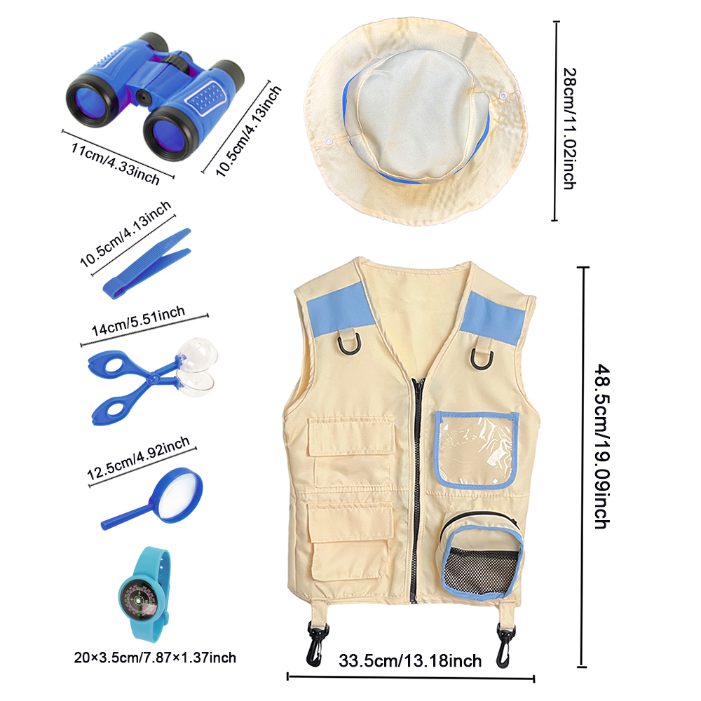 7-pack, avonturenspeelgoedset  - Outdoor Adventure Birthday Party recensie en prijs