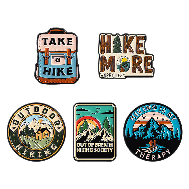 Badges in avontuurlijke stijl  - Outdoor Adventure Outfit recensie en prijs