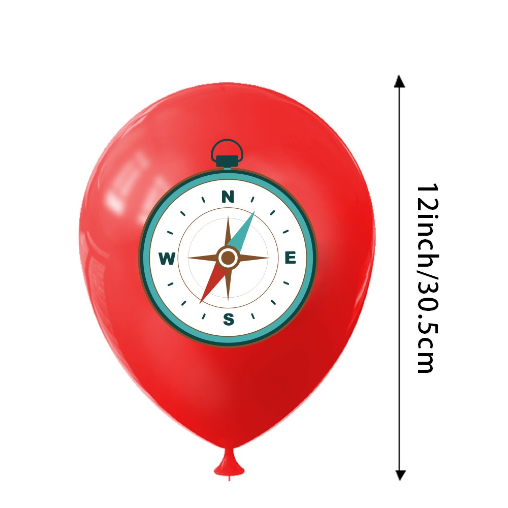 9-delige Happy Camping Ballon, - Outdoor Adventure Birthday Party recensie en prijs