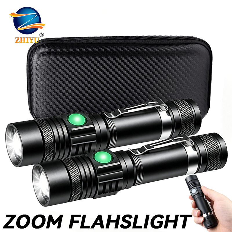 T6 LED oplaadbare zaklamp, 186 - Outdoor Adventure Trips recensie en prijs